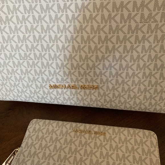 ♥️ New vanilla MK set large  only wallet - Picture 8 of 8
